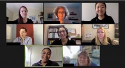 A screenshot of the Early Childhood Leaders Inquiry Group.